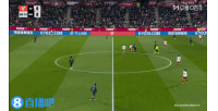 姆有引力！姆巴佩面对3人夹防盘带倒三角传居莱尔，后者远射打偏