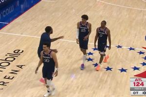 双加时！看看人家！马克西两罚全铁 鹰王反造两罚全进！